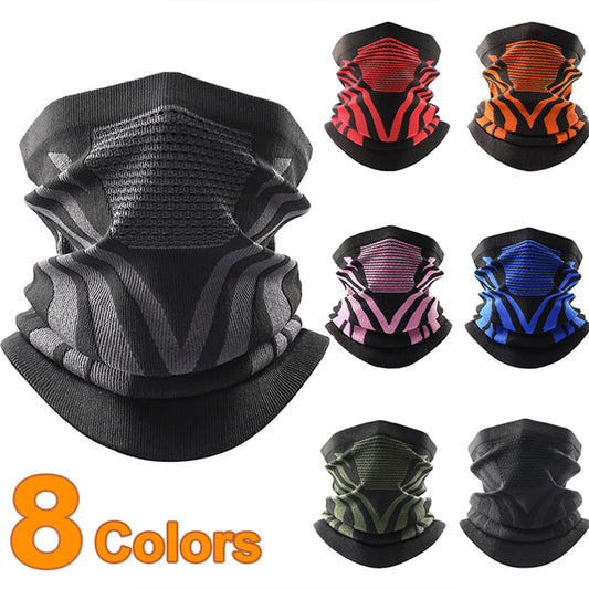 Choose from six different colors for this winter thermal face bandana mask that can also cover your neck and function as a warmer gaiter. Perfect for activities like biking, skiing, hiking, and more, these breathable masks are suitable for both women and