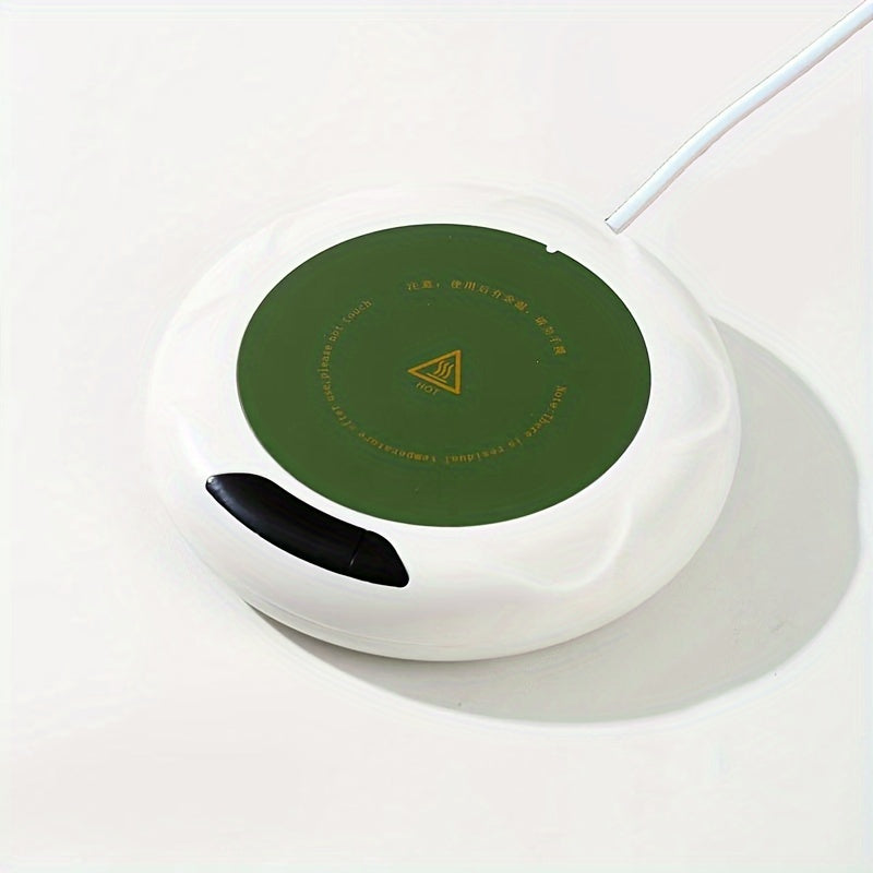 Constant Temperature Heating Coaster, an Intelligent and Creative Household Coaster with Three-speed Adjustment Heating, maintaining a 55 Degrees Constant Temperature.