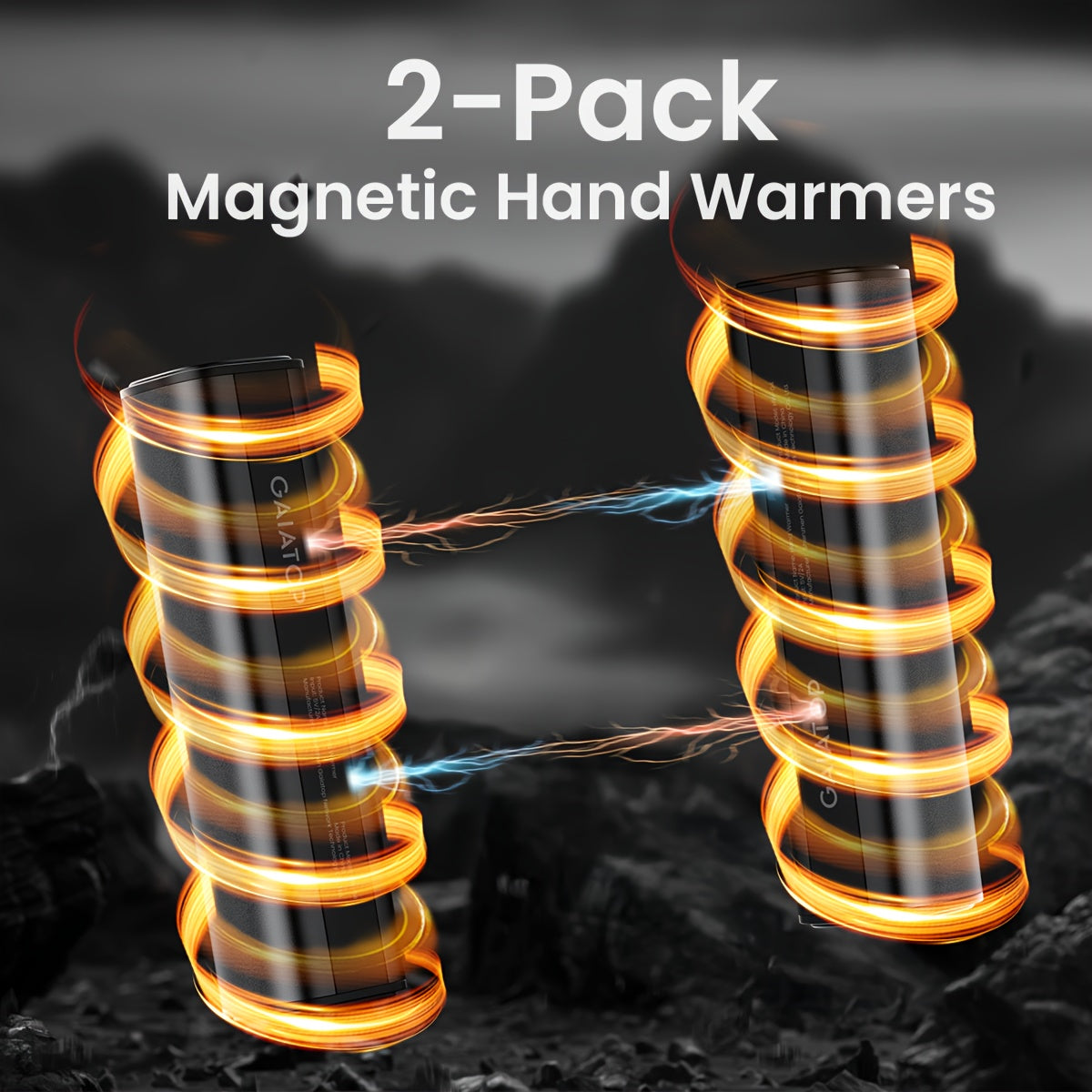 Stay warm during outdoor winter activities with the 1pc GAIATOP Hand Warmer. This hand warmer features a 3-speed adjustable quick heating function powered by a USB rechargeable 8000mAh lithium battery. Its portable polycarbonate and aluminum design is