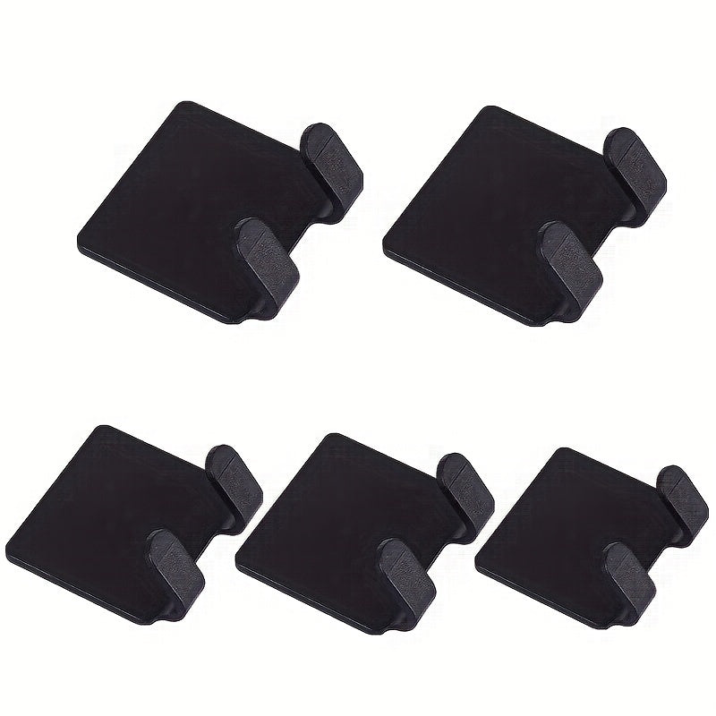 Waterproof adhesive hooks for shower or kitchen/bathroom use, made of stainless steel for heavy duty hanging.