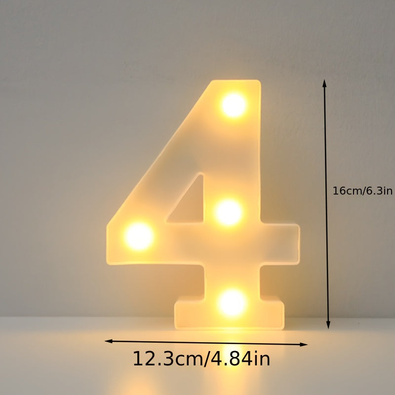 Luxury LED alphabet letter lights for home decoration. Perfect for weddings, birthdays, and Christmas parties.