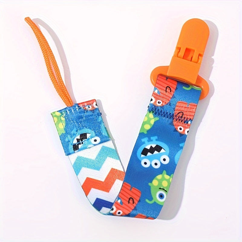 Youngsters Soothing Item Holder Clip by PanLynner - Adorable Cartoon Design, Soft Silicone, Great for Boys & Girls - Perfect Christmas & Halloween Present