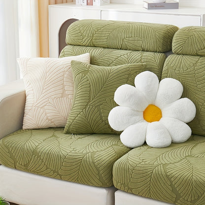 Non-slip elastic sofa slipcover protects furniture year-round in any room.