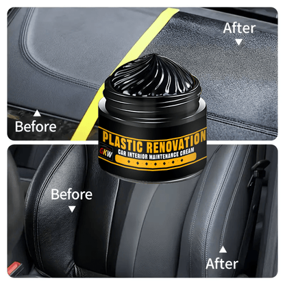 GM Plastic Repair, Rubber and Tire Black Polish for Car Restoration.