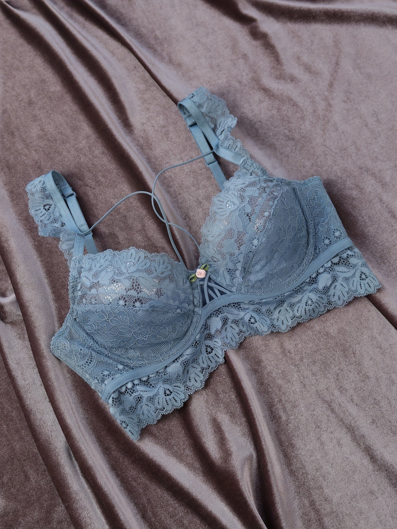 Elegant Floral Lace Lingerie Set for Women