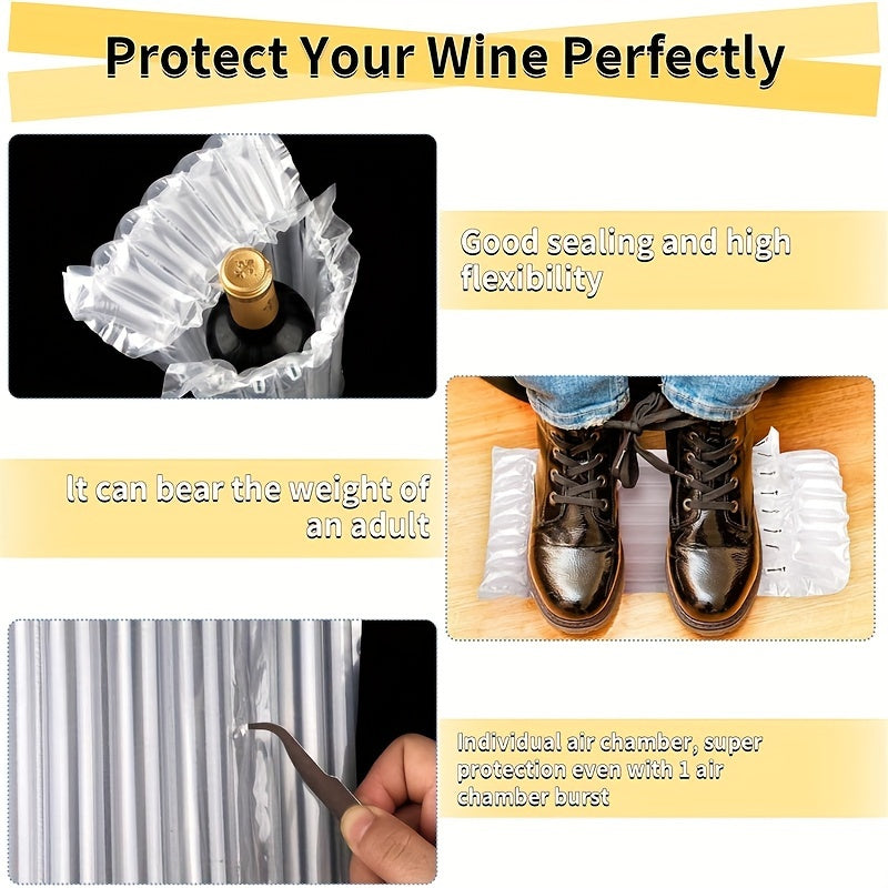 5/10 Wine Travel Inflatable Bags for Airplanes | Protect Wine Bottles During Travel