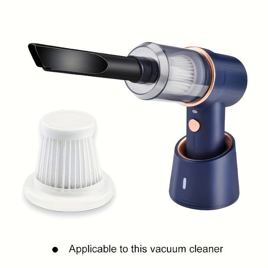 5 pieces of reusable car vacuum cleaner filters, designed for high performance and washable for handheld vacuums. Perfect accessories for home, yard, and auto cleaning.