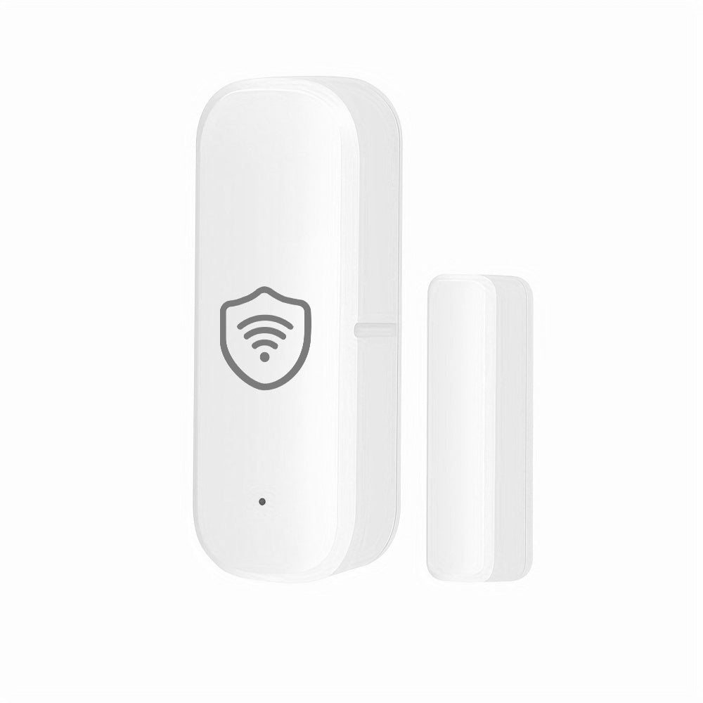 Tuya Smart Door Sensor: WiFi Security Alarm for Doors, Windows, Refrigerators - Works with Alexa and Google Assistant, Easy Installation, No Battery Needed, Pet Friendly, Drawer Fence, Home