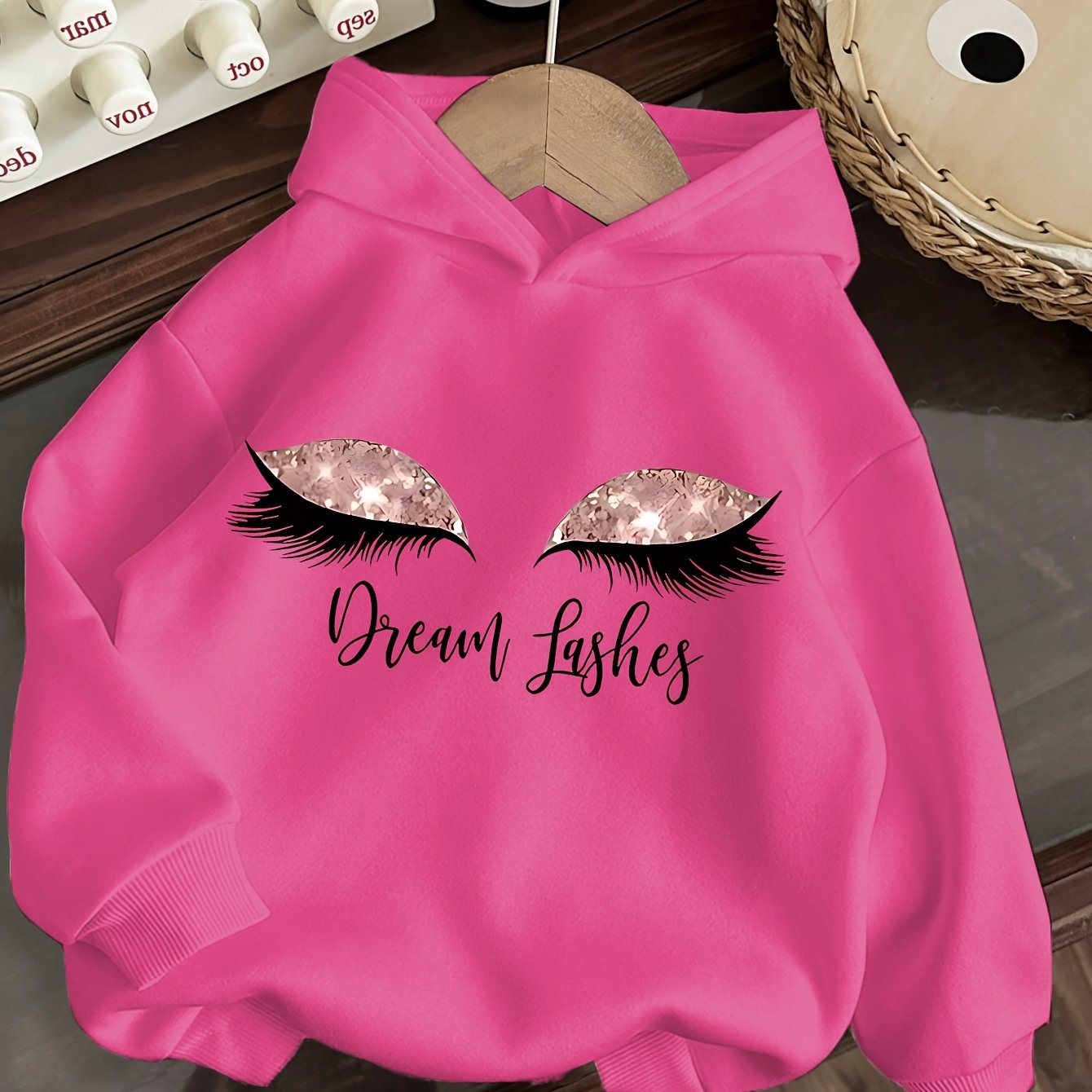 Dream Lashes Stylish Hoodie, Cozy Fall/Winter Top, Great Gift Idea