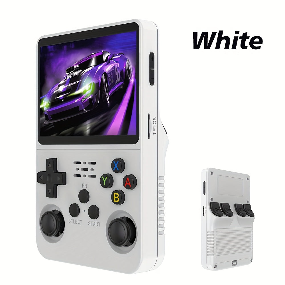 Vintage Handheld Game Console with Headphone Jack, 8.89cm Screen, Portable Gamepad - Retro Entertainment, USB Charging, ABS Material, Ideal Gift for Gamers of All Ages