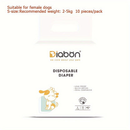 0425 Cute and fashionable diapers for dogs and pets made with selected imported polymers for instantly dry, one-second absorption. Provides a naked feeling when worn, multi-directional