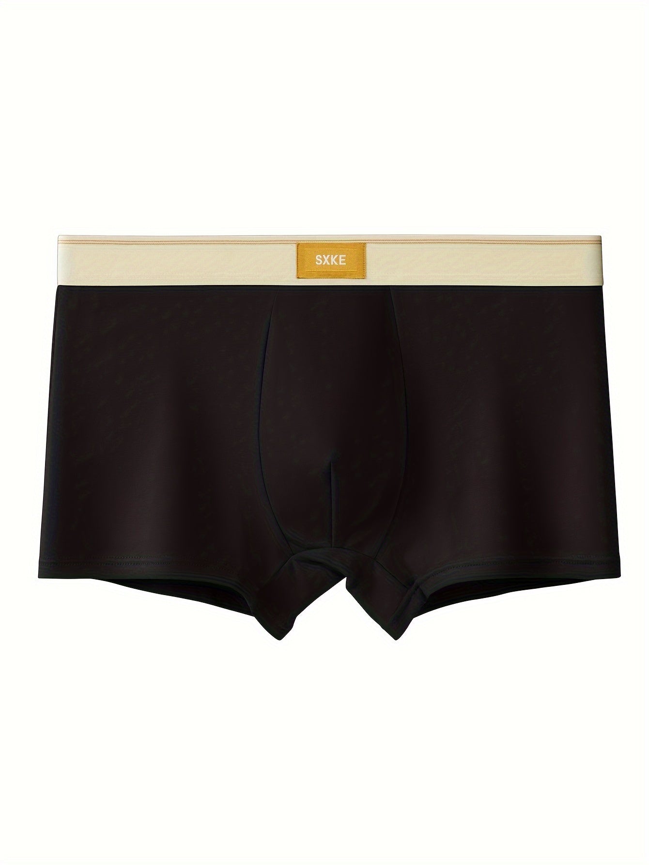 4 men's boxer briefs made of breathable cotton for comfort