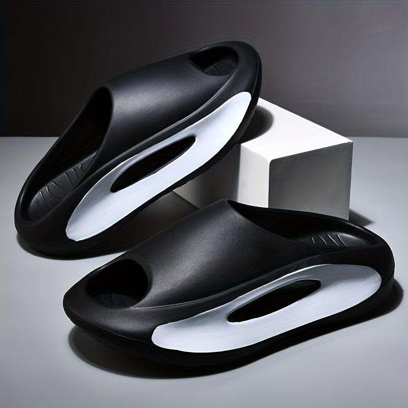 Trendy unisex open toe chunky shoes for men and women, breathable and non-slip.