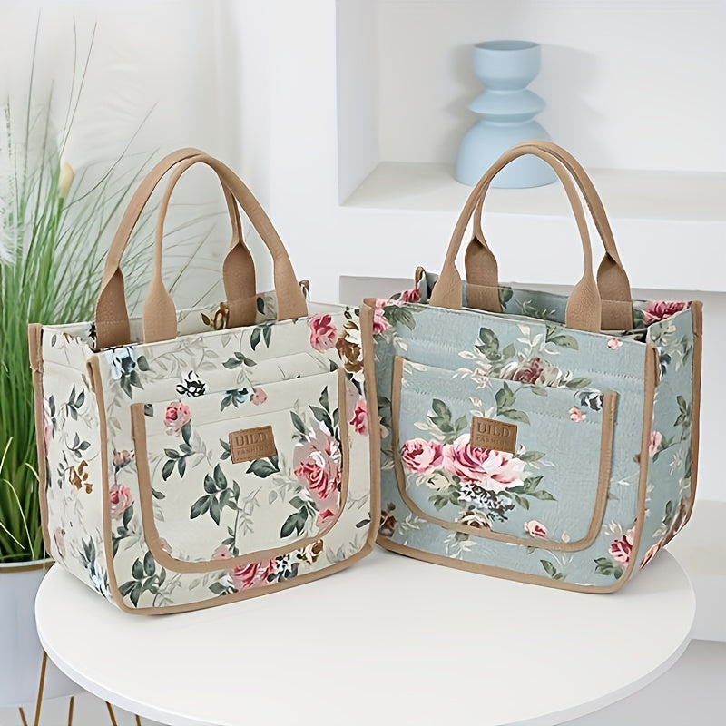 Stay stylish and organized with our versatile Canvas Lunch Bag, perfect for work, picnics, and travel. This insulated tote features a large capacity, trendy floral print, and is hand washable with mixed patterns. Keep your food fresh all day long with