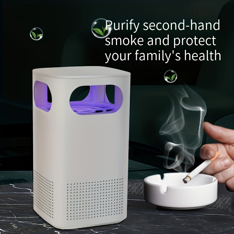 1pc Smart Anion Air Purifier: USB powered, low voltage operation, removes haze and dust, provides fresh air for home and office.