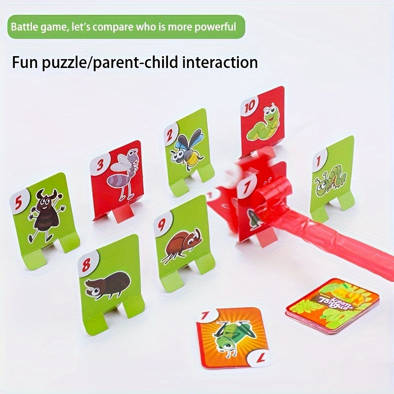 Interactive frog tongue-action game set for kids aged 3-6 includes masks, tongues, target sheets, and numbered tiles. Educational board game made of plastic for 2-4 players.