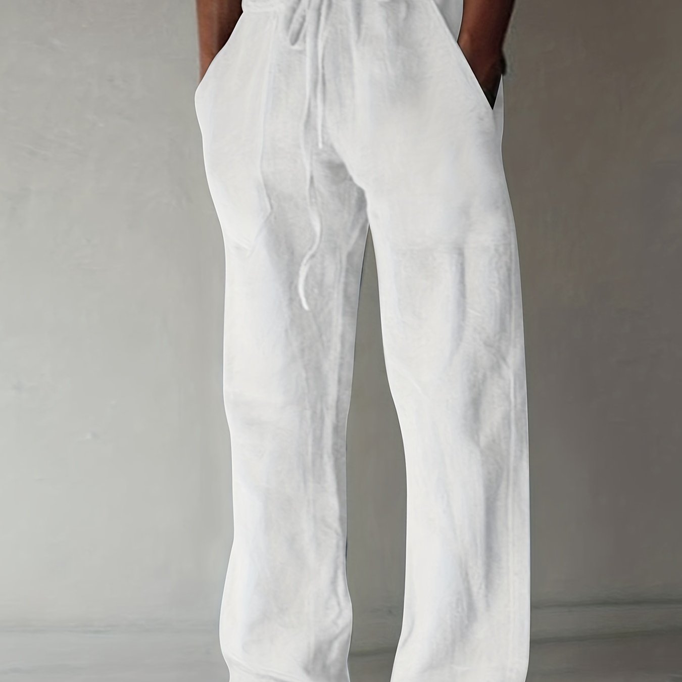 Large men's casual cotton pants.