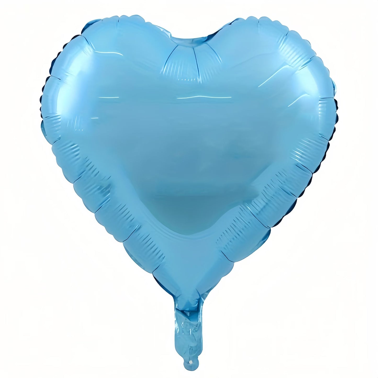 10 heart-shaped foil balloons for Valentine's Day, birthdays, weddings, anniversaries, themed events, engagements, and parties.