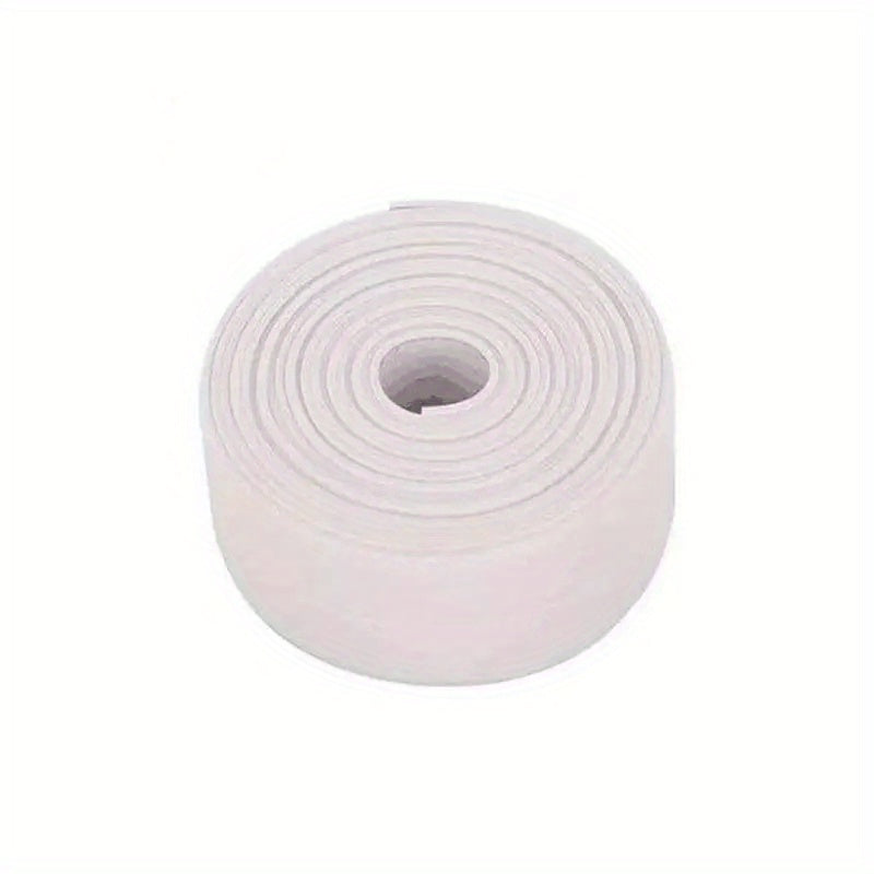 Waterproof PVC sealing strip for bathrooms and kitchens, self-adhesive and 3.2m long.