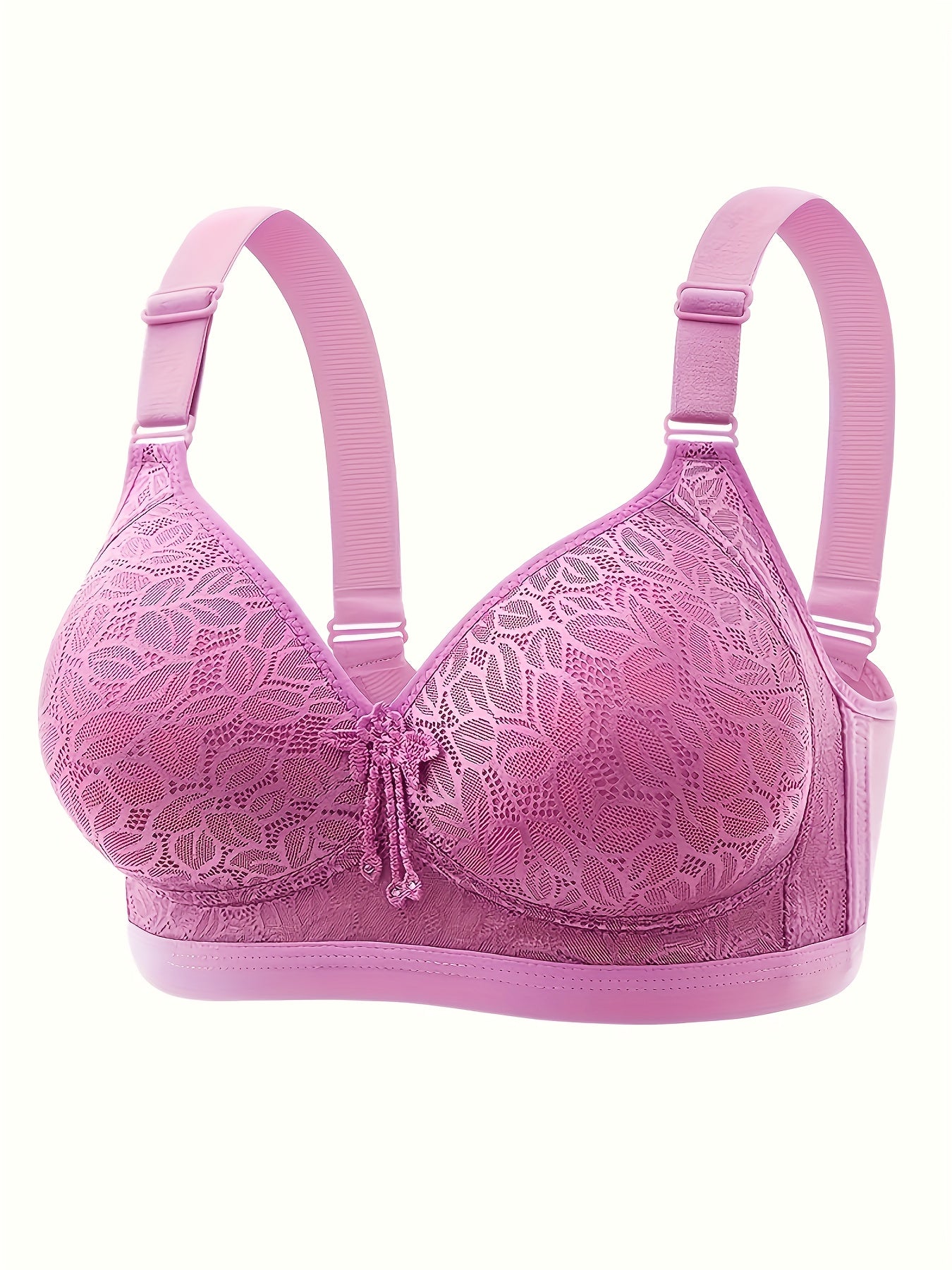 Comfortable, breathable camisole bra with adjustable straps and no underwire, ideal for big chests and small sizes.