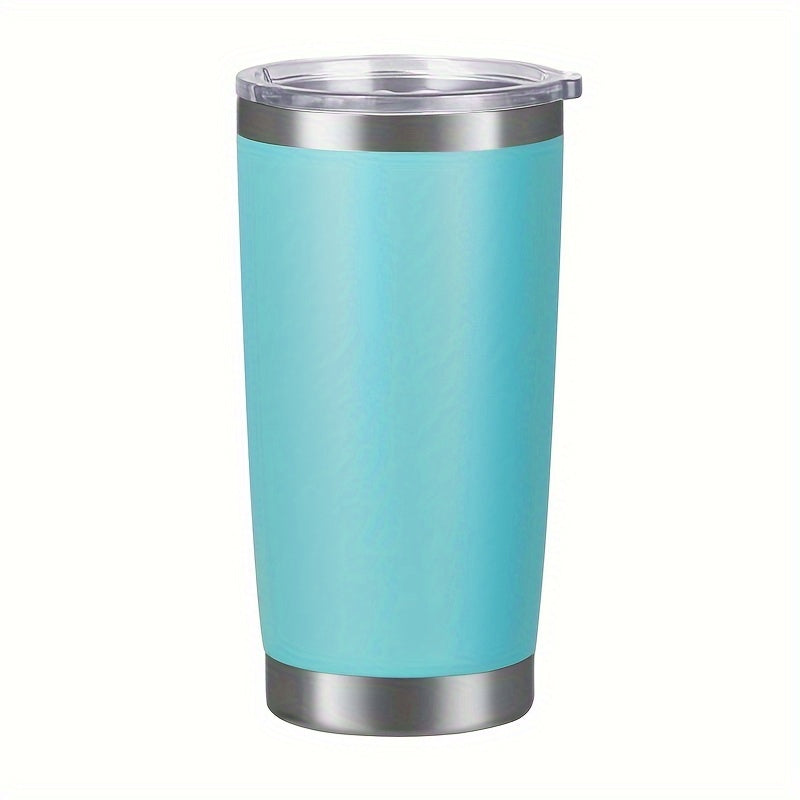 20oz stainless steel travel mug with double wall insulation and secure lid - ideal for holidays like Christmas, Halloween, Easter, Hanukkah, and Thanksgiving.