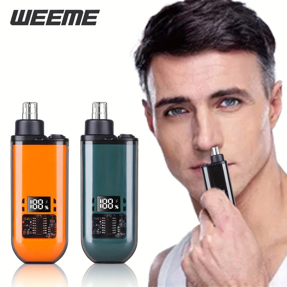 The WEEME WM001 Electronic Nose Hair Trimmer is stylish, portable, and rechargeable, making it an excellent choice for men's grooming. It is easy to use and helps maintain a neat appearance