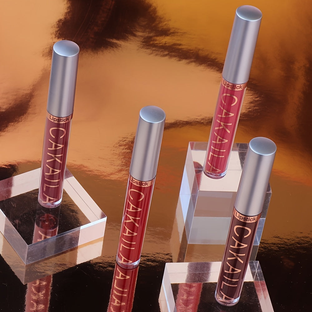 CAKAILA 6-Color long-lasting and waterproof lip gloss set for women.