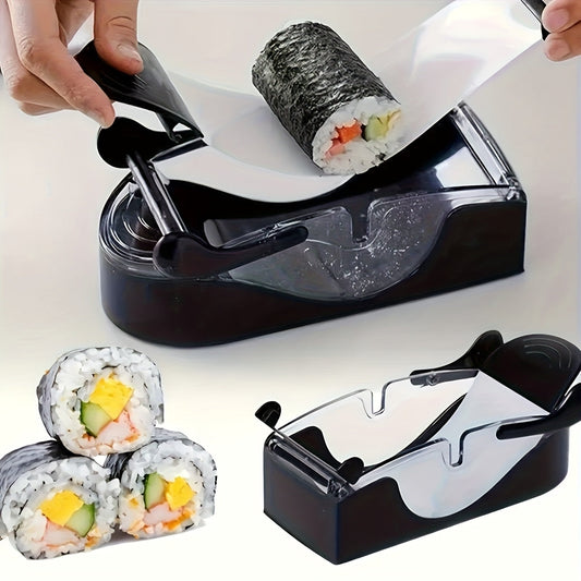 Sushi lovers can create delicious rolls with this 1-piece Sushi Maker Kit. Whether you're making sushi at home, for a picnic, or for back-to-school lunches, this creative set is perfect for both beginners and enthusiasts. It is suitable for both home and