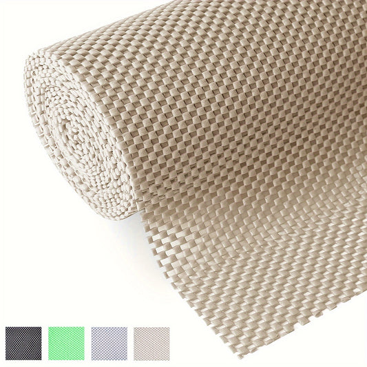 1pc DIY Non-slip Drawer Mesh Liner for clothes storage dividers in cabinets, bathrooms, bedrooms, closets, wardrobes, dressers, homes, and dorms.