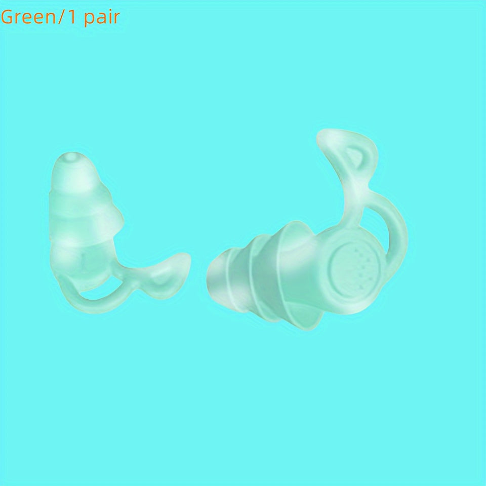 Ultra strong sound insulation and noise reduction earplugs, comfortable to wear in the ear canal. Suitable for reducing snoring in dormitories, noise during home sleep, and overall sound