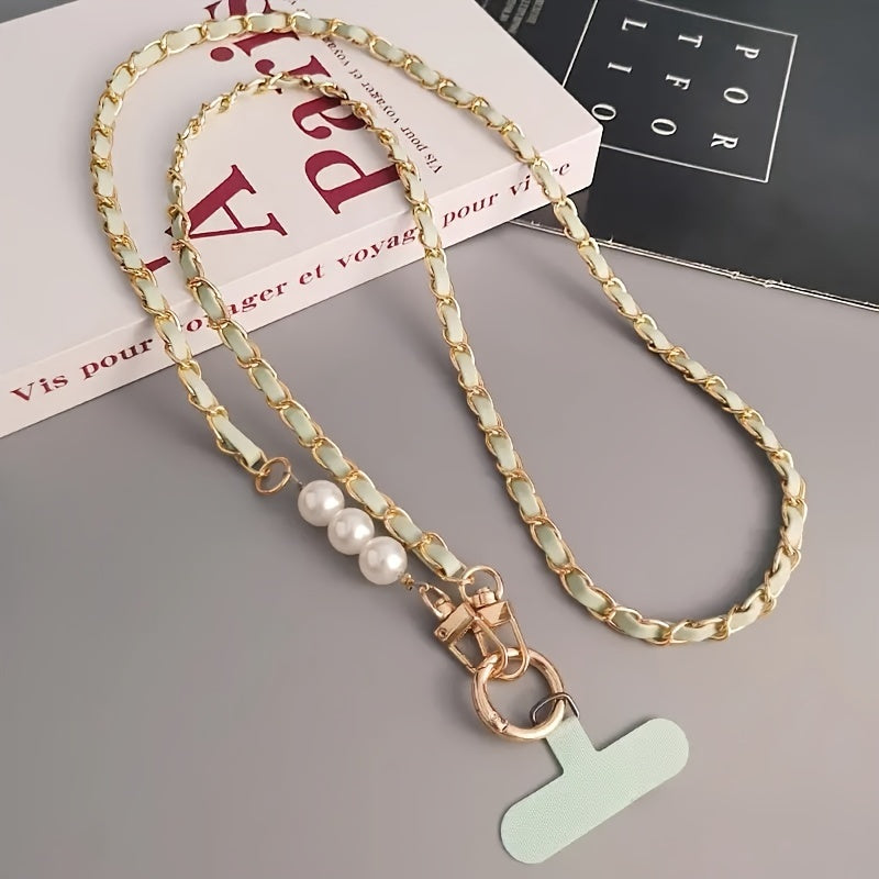 Chic lanyard for phones and bags, perfect for any occasion.