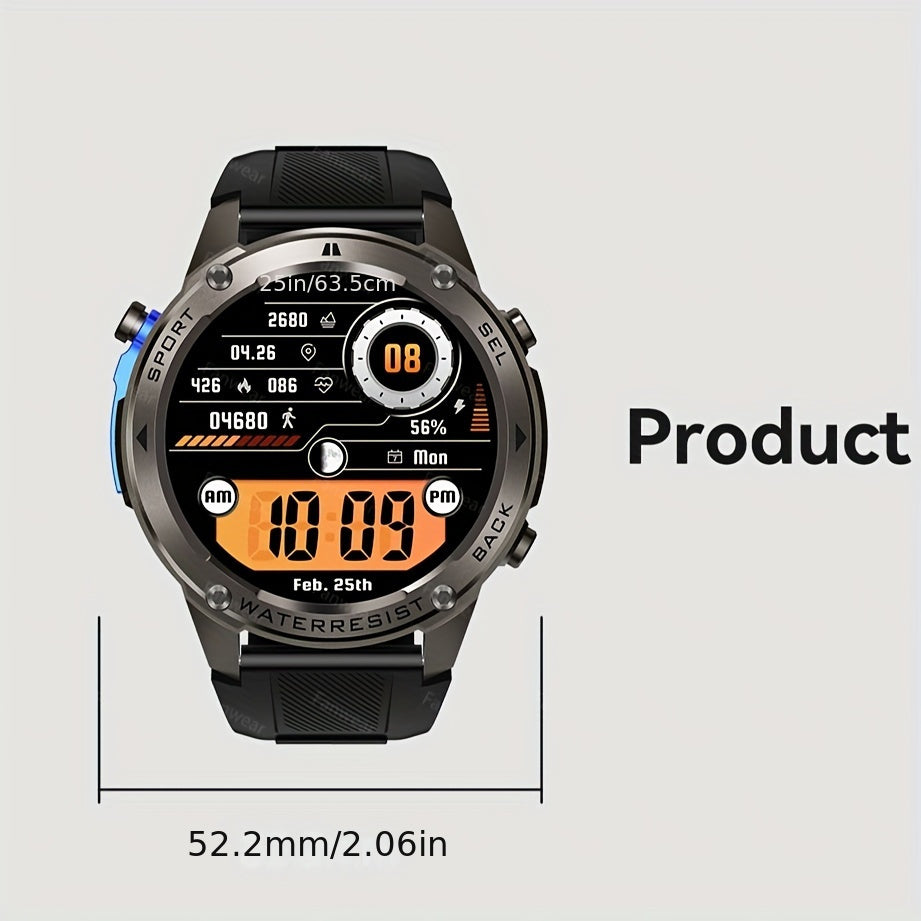 GPS smart watch for outdoor enthusiasts with compass, altitude, swimming, triathlon modes, and 170+ sports modes. Features include automatic motion pattern recognition, ATS3085L chip, and