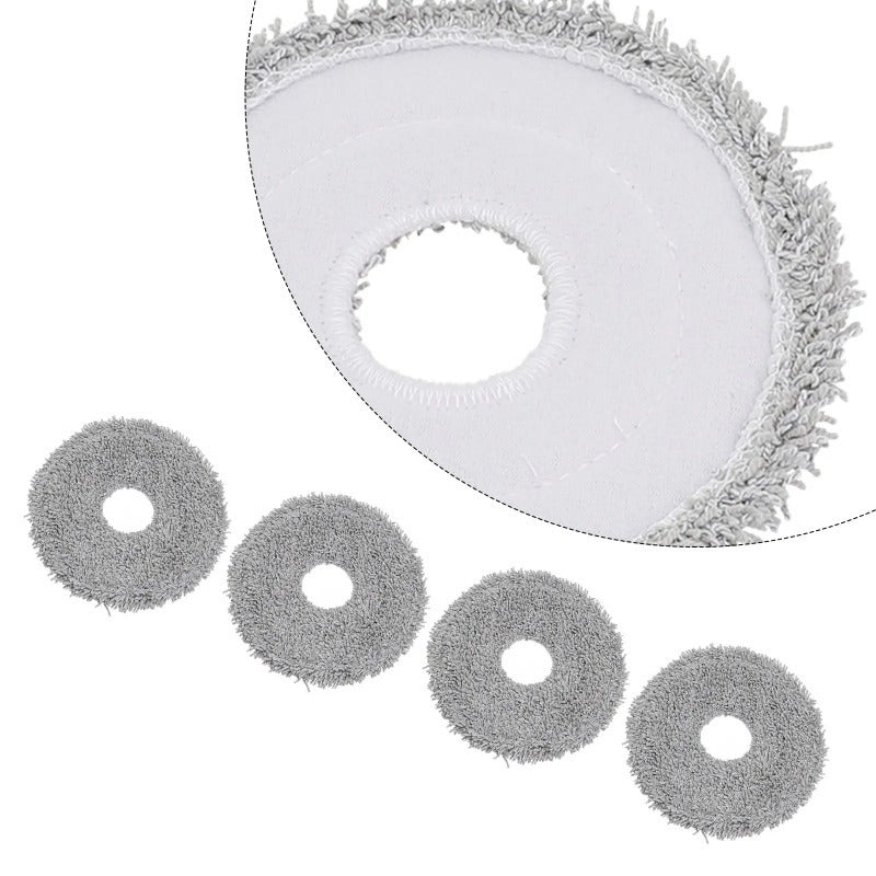 Replacement spare parts for the Dream Ultra/ Ultra X20 Pro RoVacuum cleaner, includes 4 pieces of mop cloths.