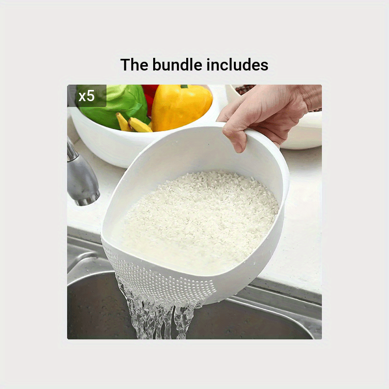 Versatile rice trap and washing sieve for kitchens and restaurants, perfect for Eid Al-Adha Mubarak