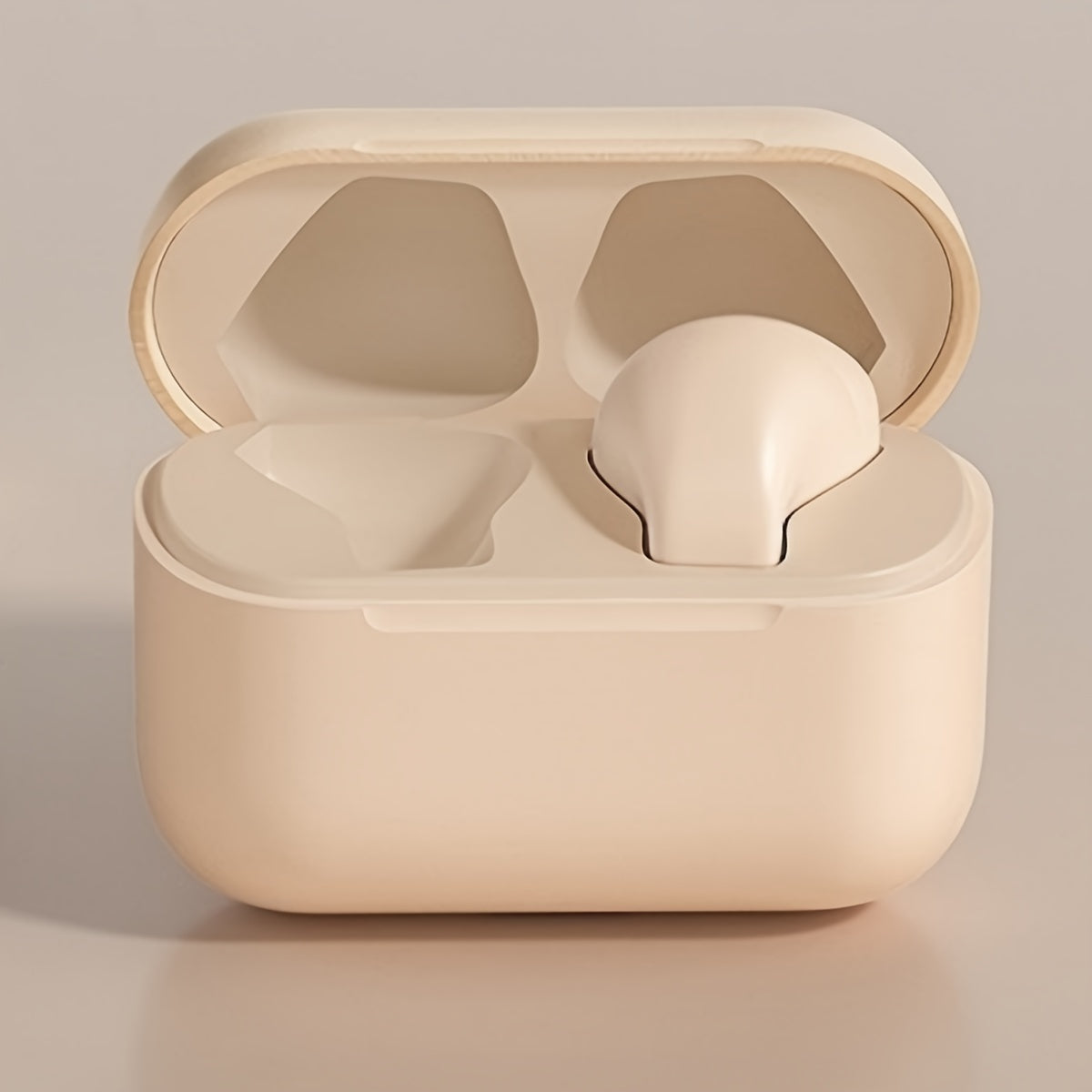 Compact new style true wireless earbuds with advanced features for high-quality music and calls on Android, iPhone, and gaming devices.