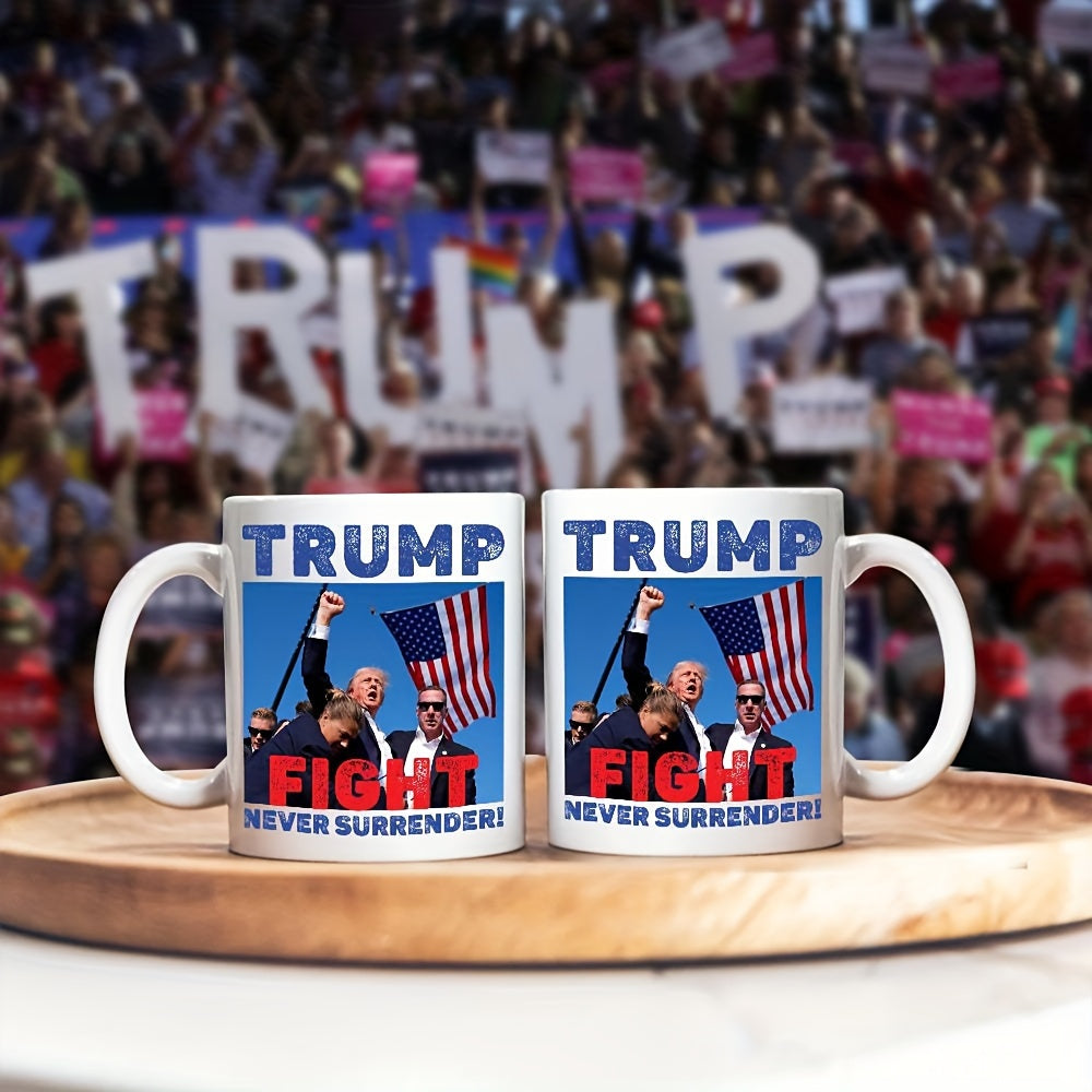 Trump 2024 Advocate Mugs: Stand Up for Trump and America - Ceramic Mugs for Loyal Trump Supporters