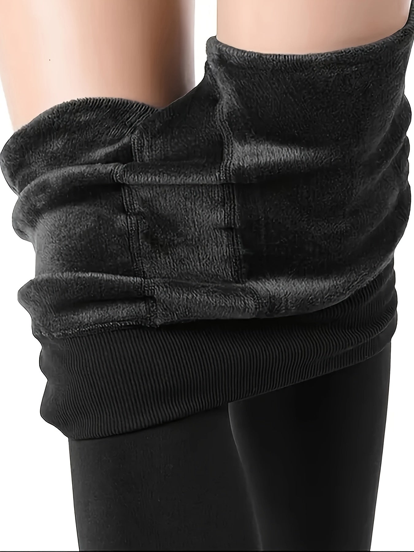 Cozy Thermal Pants for Winter, Women's Lingerie & Sleepwear with Plush Lining