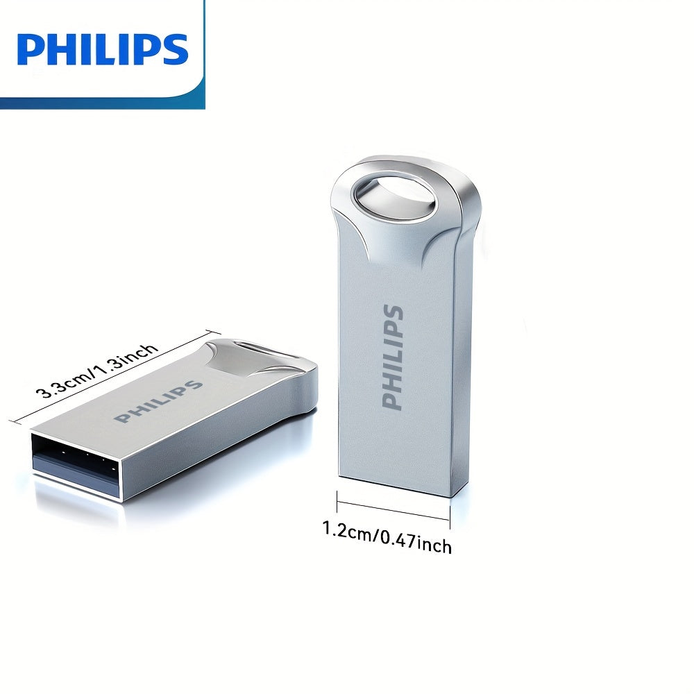 128GB USB flash drive with keychain design for cell phones, laptops, tablets.