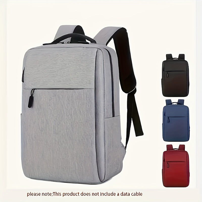 Durable travel backpack with laptop compartment, adjustable straps, multi-compartment storage, made of nylon, ideal for commuting, school, office, and outdoor adventures.