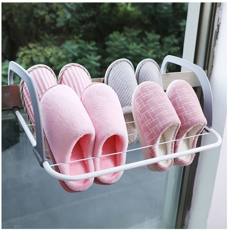 Windowsill Drying Rack - Metal Clothes Hanger for Laundry Room - Drying Racks for Clothes