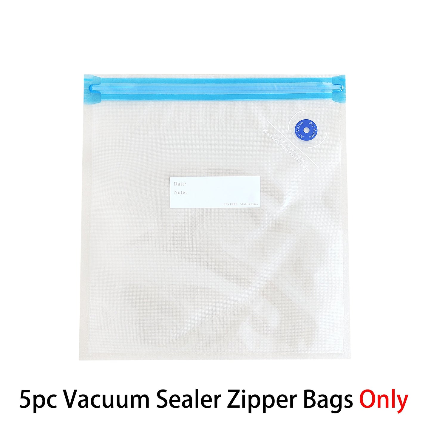 Get the Portable Vacuum Sealer Electric Pump with 5 Reusable Bags - Perfect for Food Storage, Meal Prep, and Sous Vide. This compact machine helps you save food and money. Fits pre-cut seal bags with its universal design. Bags and sealer sold separately.