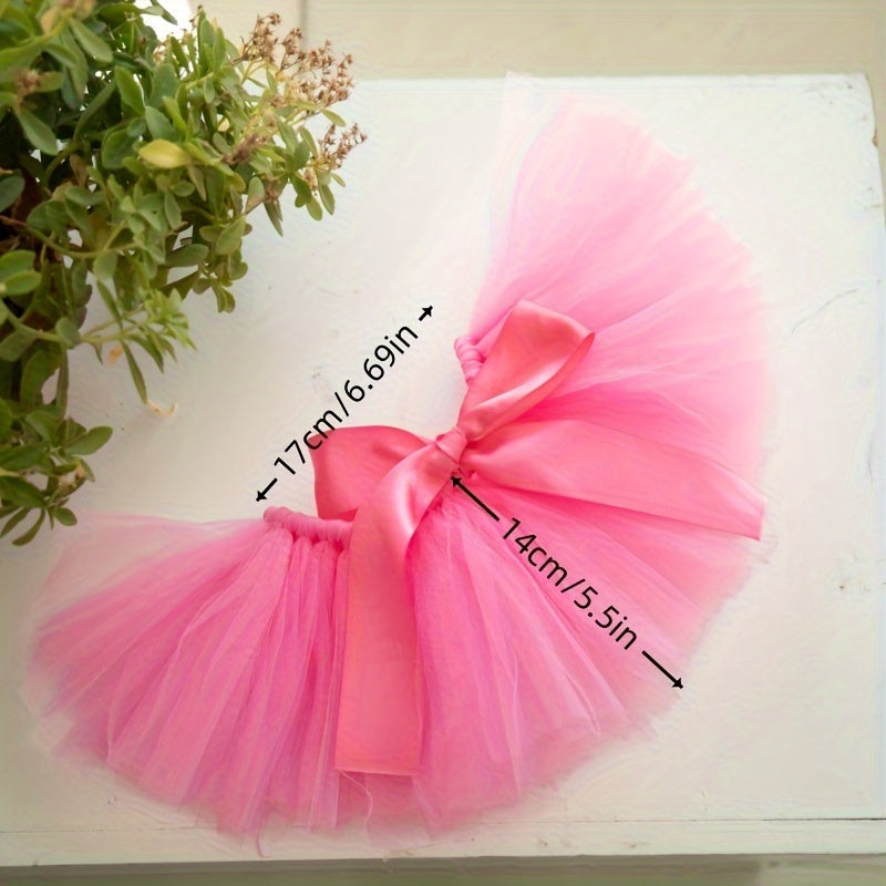 Photography outfit with a cute tutu skirt, headband, and creative props for Christmas, Halloween, Thanksgiving, Easter, and New Year's gift.