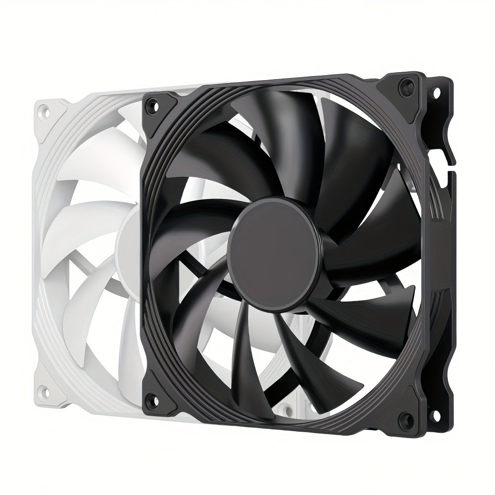 TEUCER 14cm/5.51in PWM fan for PC case cooling with 4-pin connection.