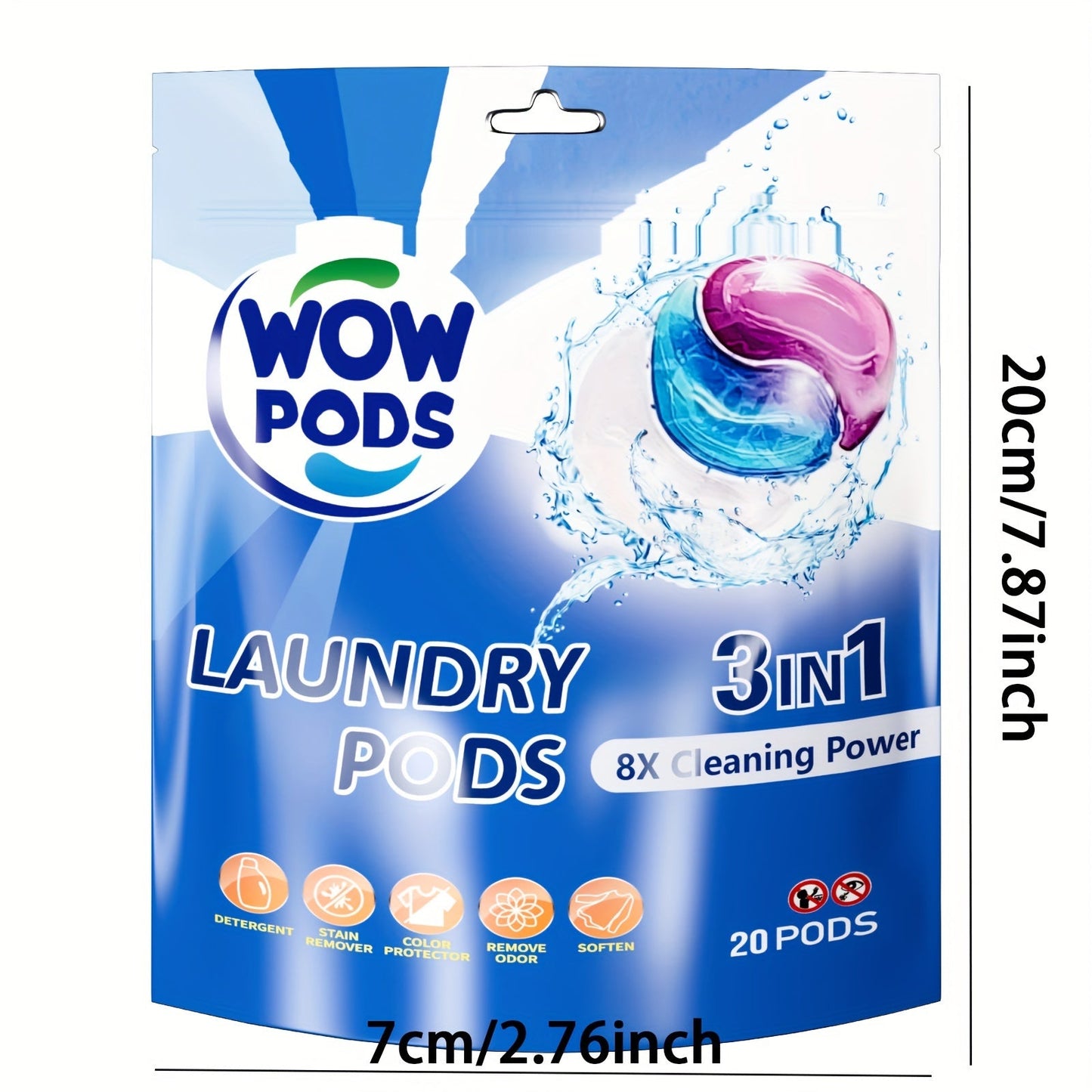 Nucleation Laundry Pods: 20 Pods for Soft and Comfortable Clothing. Removes Tough Stains and Odors, providing Powerful Washing Action. Leaves Clothes Fresh and Clean with Long-lasting Freshness and a Romantic Paris fragrance. Suitable for all Washing