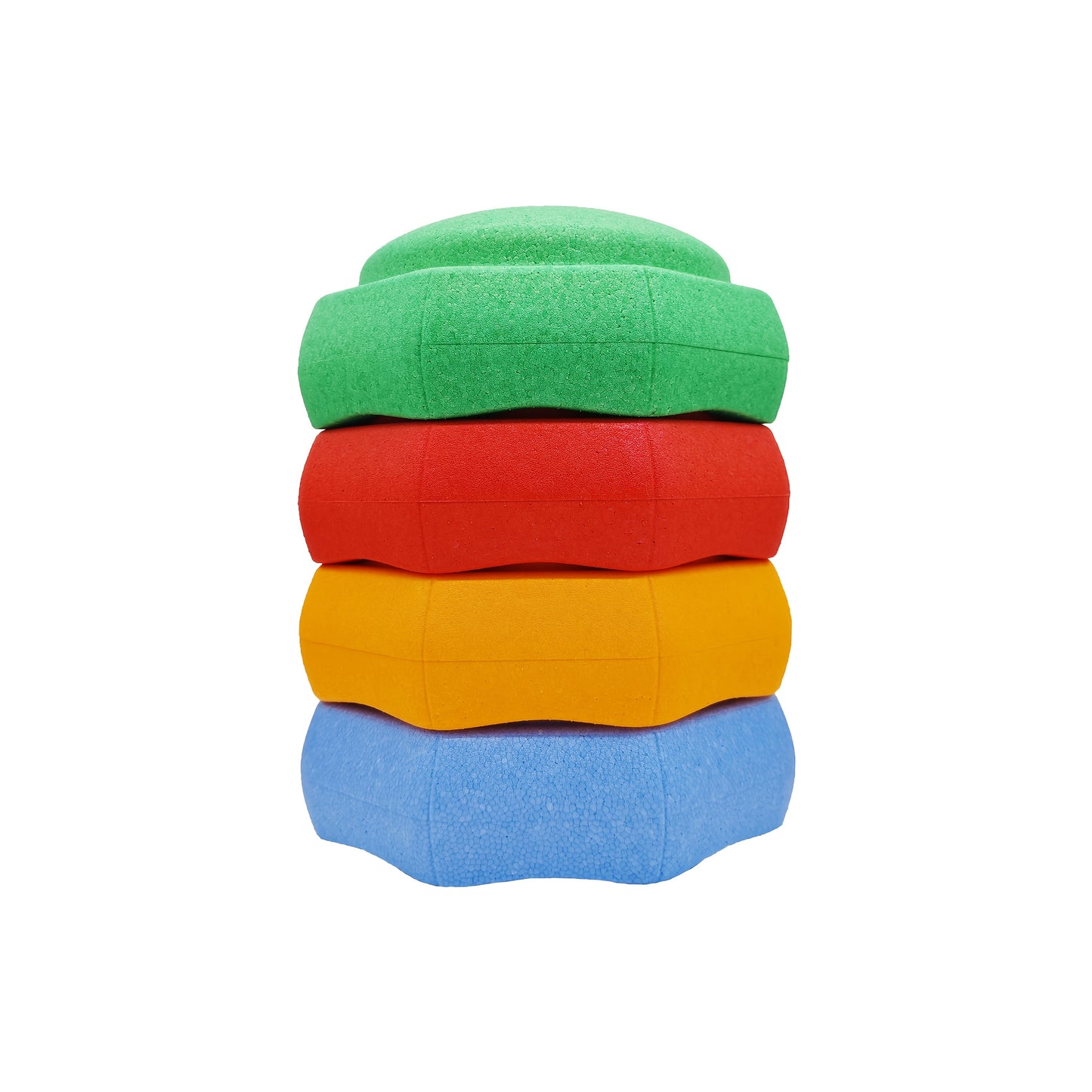 4 Stepping Stones for Kids that can be used as balance boards, stools, or creative display bases. Ideal for Christmas, Halloween, or birthday gifts.