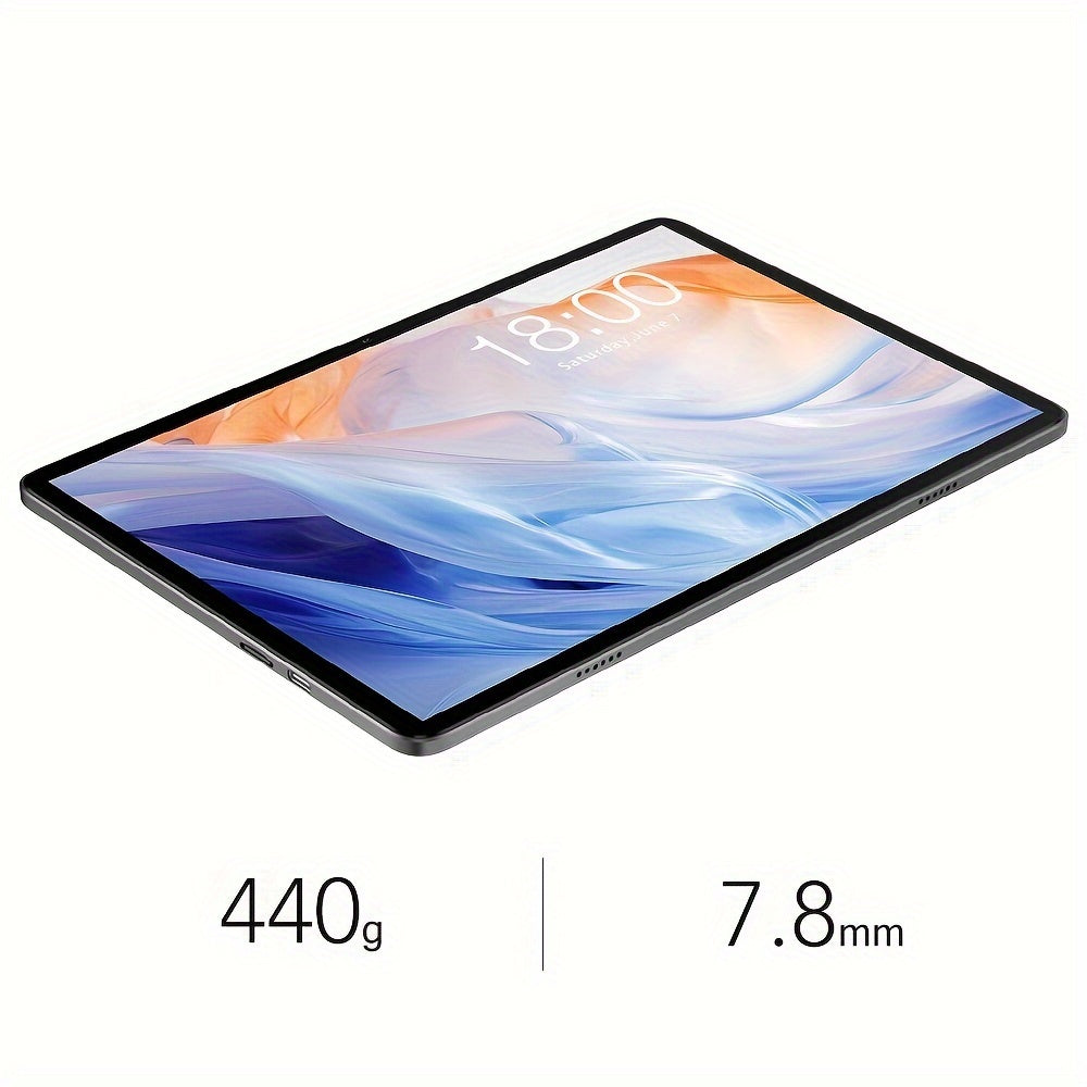 New Teclast P30T Tablet with Android 15, 10.1-inch IPS Display, 4GB+8GB RAM 128GB ROM, 1TB TF Card Extension, Unisoc T606 CPU, 6000mAh Battery, WiFi6, Keyboard, Case, Charging Kit, Tablet