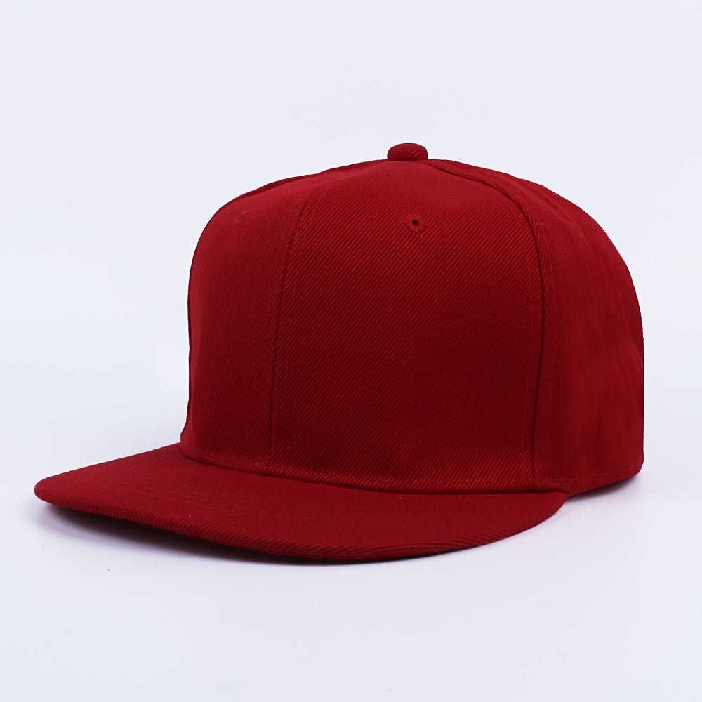 Get the perfect Christmas gift with this stylish solid color casual street baseball cap. Perfect for anyone looking for a practical and fashionable accessory.