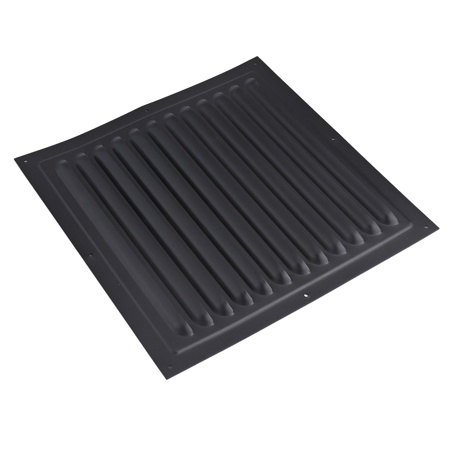 Cover your air vent with this 25.4x25.4 cm Aluminum Grille, perfect for AC systems, HVAC, and improving air circulation. This non-electric louvered shutter ventilation cover is a must-have accessory.