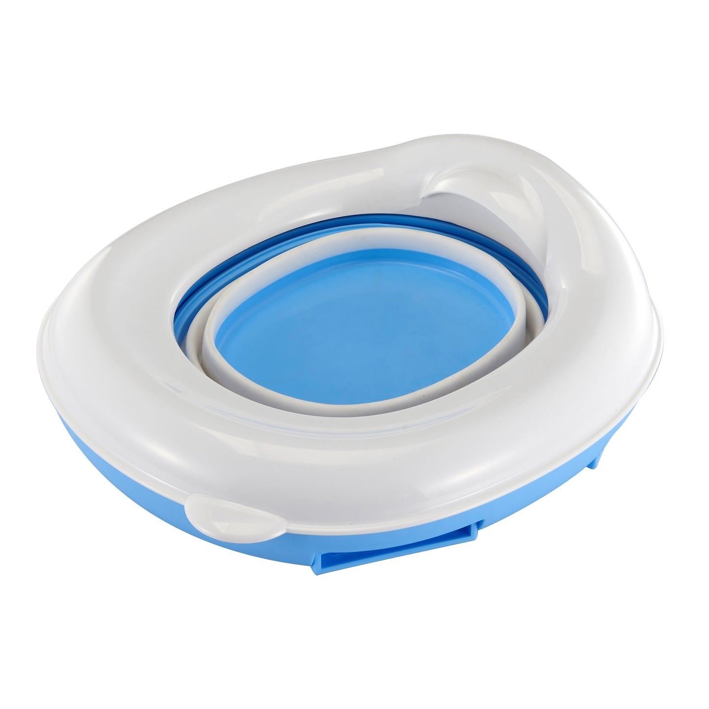 Travel-friendly potty for kids - collapsible and spill-proof portable toilet perfect for on-the-go emergencies in the car. Suitable for toddlers and young children.