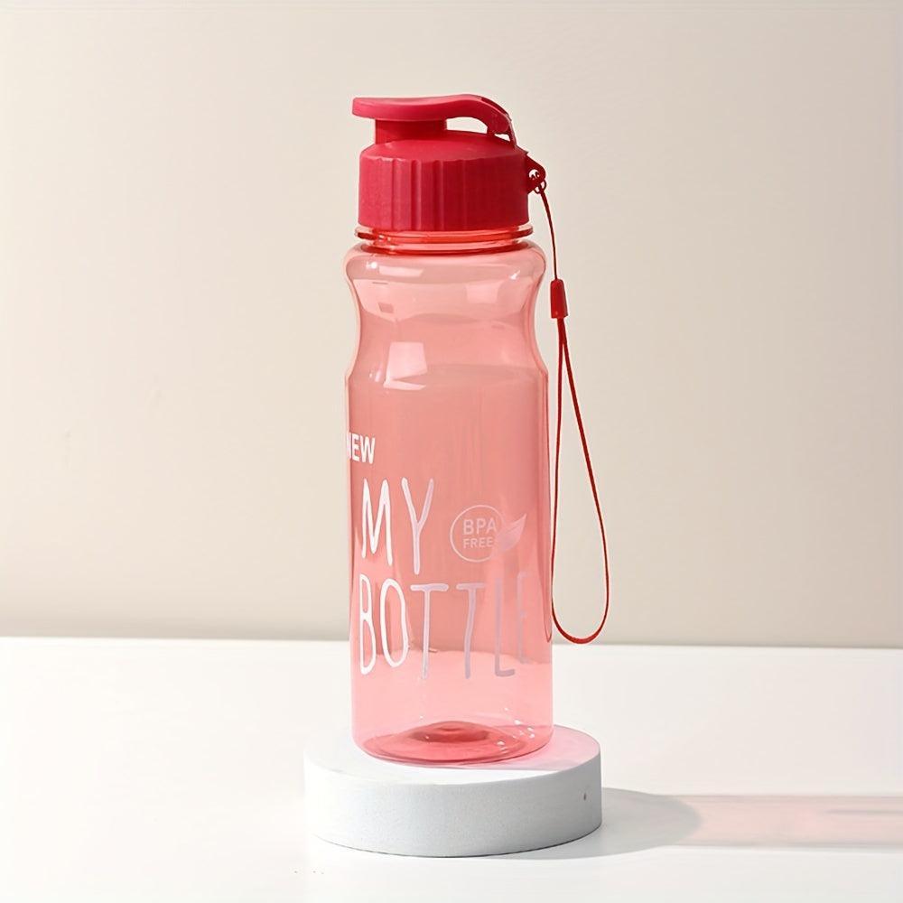 1pc Sports Water Bottle for Camping, Hiking, Fitness, Outdoor Drinkware and birthday Gifts.